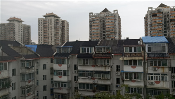小區屋面原來防水層